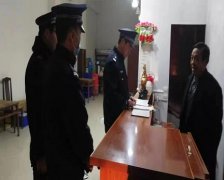 河南淮滨县新里派出所做好元旦期间