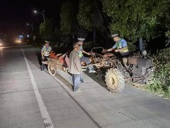 河南淮滨：“铁牛”故障当道 交警及