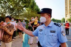 凝心聚力防疫--西平公安为城区全员核