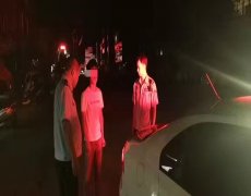 河南淮滨：民警及时驱离一在校园内