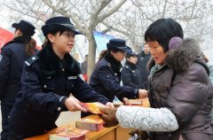 西平公安:110宣传如火如荼 党政班子全参与(图
